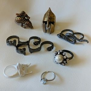 Wildfox Set of Rings and Additional Ring Set